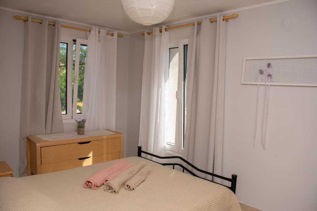 Anadora 2: Hospitable Stone House With Yard Apartment อเล็กซานโดรโพลิส ภายนอก รูปภาพ